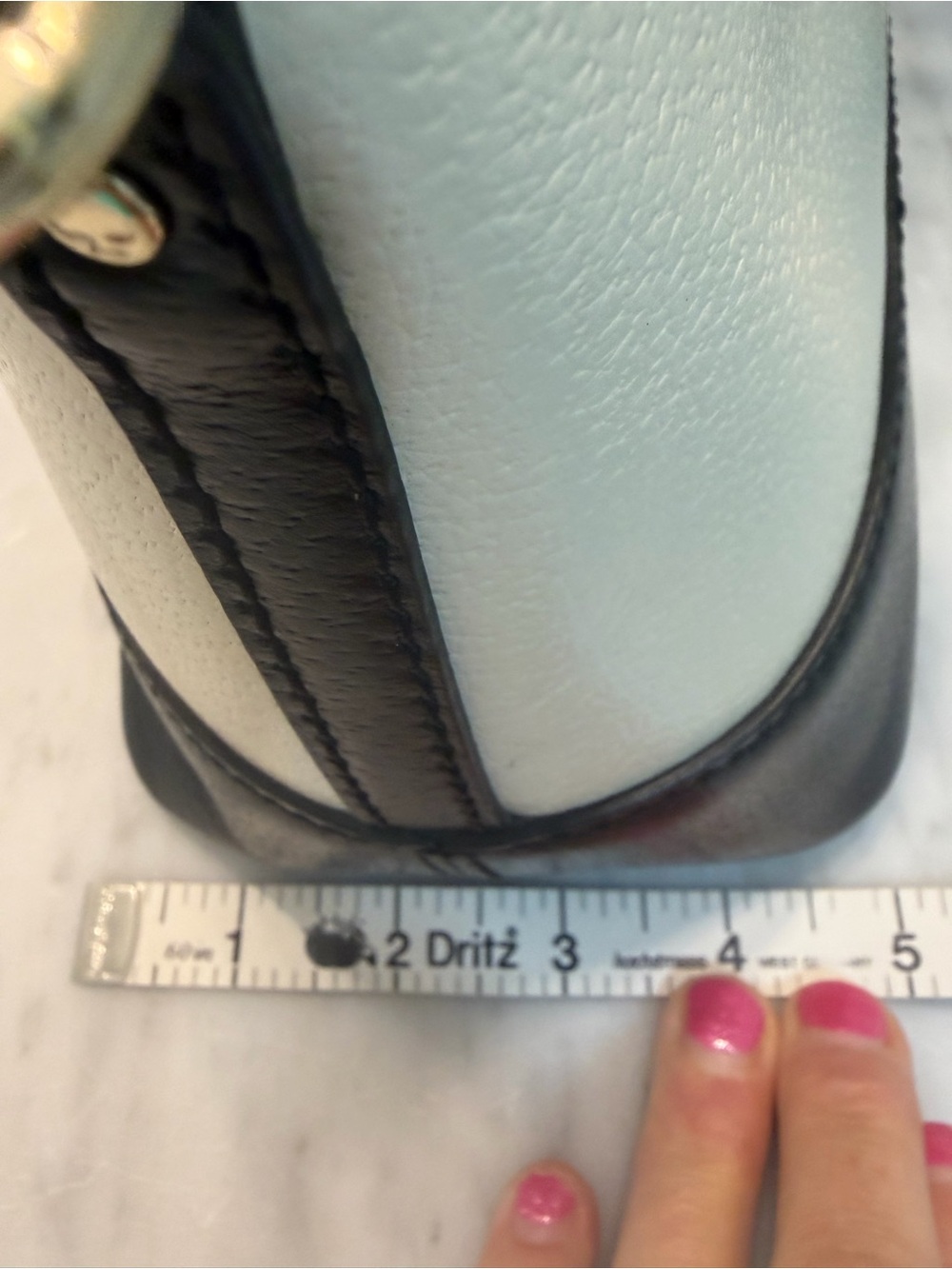 Kate Spade Cream Black Wellesley Rachelle Satchel - Picture 8 of 15